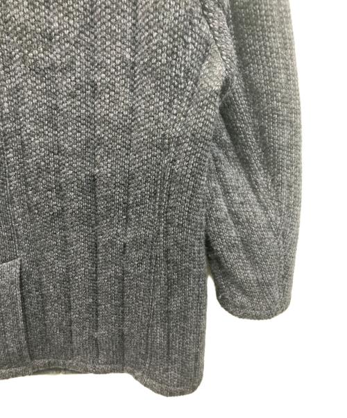 PAPAS（パパス）PAPAS (パパス) ウール中綿ジャケット ネイビー サイズ:Lの古着・服飾アイテム