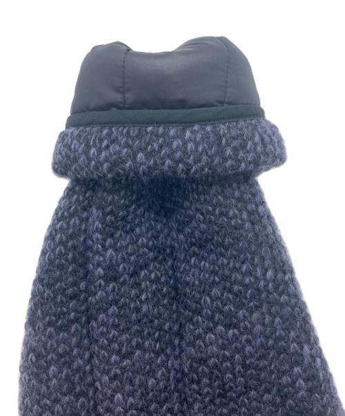 PAPAS（パパス）PAPAS (パパス) ウール中綿ジャケット ネイビー サイズ:Lの古着・服飾アイテム