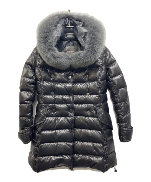 DUVETICA（デュベティカ）DUVETICA (デュベティカ) フォックスファーダウンコート ブラック サイズ:38の古着・服飾アイテム