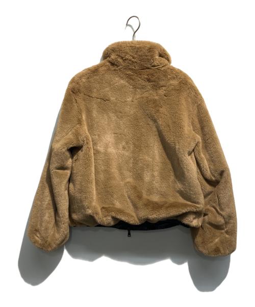 MONCLER（モンクレール）MONCLER (モンクレール) ADOXE GIUBBOTTO リバーシブルFファージャケット ブラック×ベージュ サイズ:2の古着・服飾アイテム