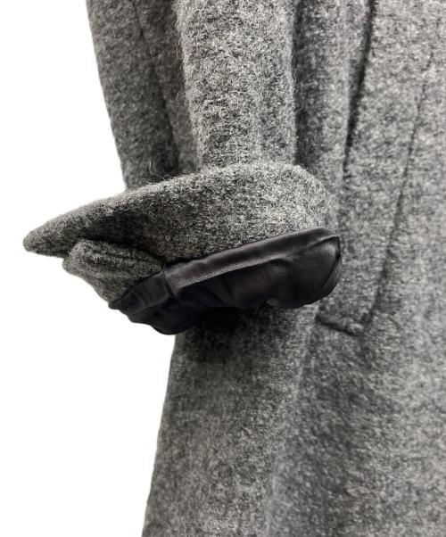 LARDINI（ラルディーニ）LARDINI (ラルディーニ) ウールメルトンチェスターコート グレー サイズ:48の古着・服飾アイテム