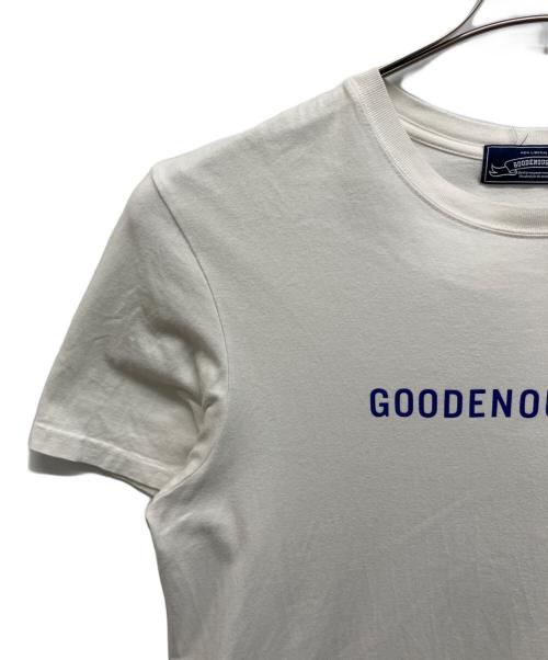 GOODENOUGH IVY（グッドイナフ アイビー）GOODENOUGH IVY (グッドイナフ アイビー) ロゴプリントTシャツ ホワイト サイズ:１の古着・服飾アイテム