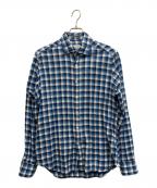 Baguttaバグッタ）の古着「チェックシャツ」｜ブルー