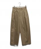 journal standard L'essageジャーナルスタンダード レサージュ）の古着「FINXギャバ チノパンツ」｜ベージュ