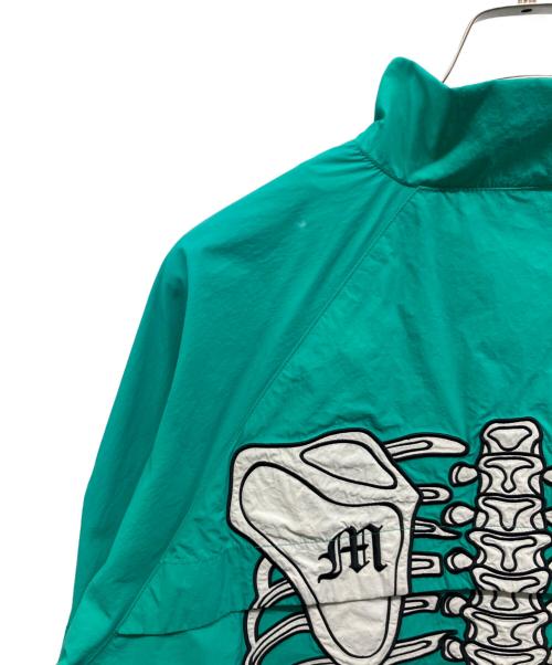 MAYO（メイヨー）MAYO (メイヨー) BONES Embroidery Nylon Anorak グリーン サイズ:Lの古着・服飾アイテム