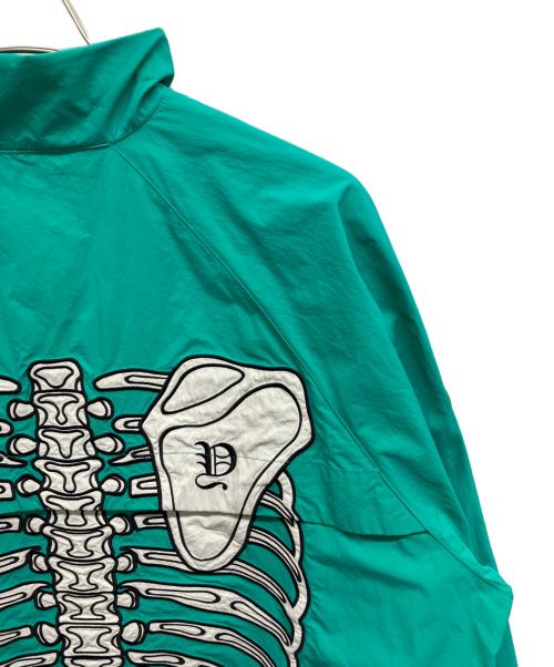 MAYO（メイヨー）MAYO (メイヨー) BONES Embroidery Nylon Anorak グリーン サイズ:Lの古着・服飾アイテム