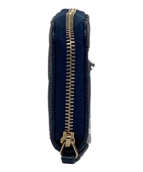 CHANEL（シャネル）CHANEL (シャネル) キャビアスキンクラシックジップコインパース ブルーの古着・服飾アイテム