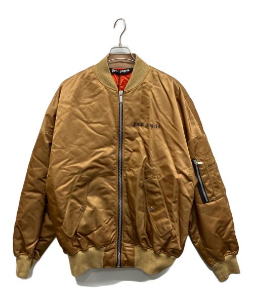 Palm Angels（パーム エンジェルス）Palm Angels (パーム エンジェルス) MA-1 ボンバージャケット ゴールド サイズ:ｌ 未使用品の古着・服飾アイテム