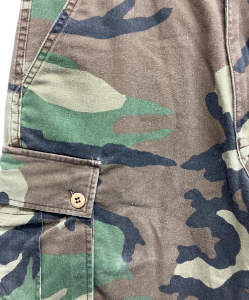 stussy（ステューシー）stussy (ステューシー) カモ柄ハーフパンツ オリーブ サイズ:32の古着・服飾アイテム