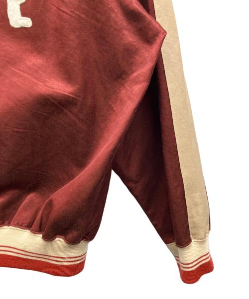 BOWWOW（バウワウ）BOWWOW (バウワウ) SATIN SPORTS JACKET レッド サイズ:Mの古着・服飾アイテム