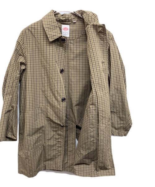 DANTON（ダントン）DANTON (ダントン) ナイロンタフタステンカラーコート ブラウン サイズ:40の古着・服飾アイテム