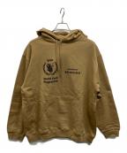 BALENCIAGAバレンシアガ）の古着「World Food Programmeプルオーバーパーカー」｜ブラウン