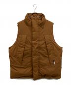 DAIWA PIER39ダイワ ピア39）の古着「GORE-TEX INFINIUM FIELD DOWN VEST」｜ブラウン