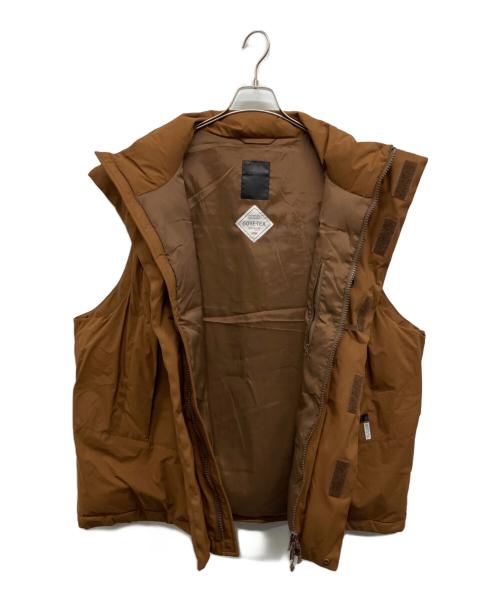 DAIWA PIER39（ダイワ ピア39）DAIWA PIER39 (ダイワ ピア39) GORE-TEX INFINIUM FIELD DOWN VEST ブラウン サイズ:Lの古着・服飾アイテム