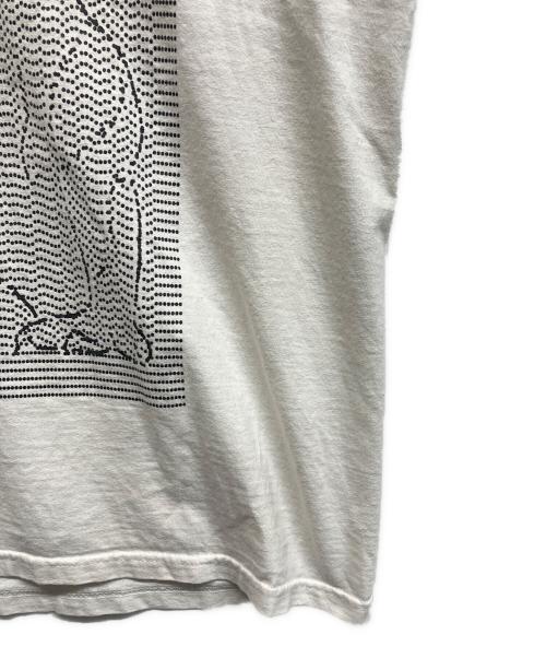 stussy（ステューシー）stussy (ステューシー) 恐竜グラフィックTシャツ ホワイト サイズ:Mの古着・服飾アイテム