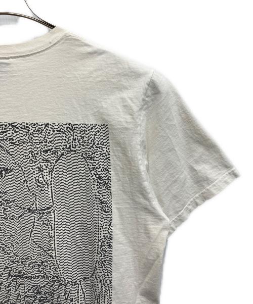 stussy（ステューシー）stussy (ステューシー) 恐竜グラフィックTシャツ ホワイト サイズ:Mの古着・服飾アイテム
