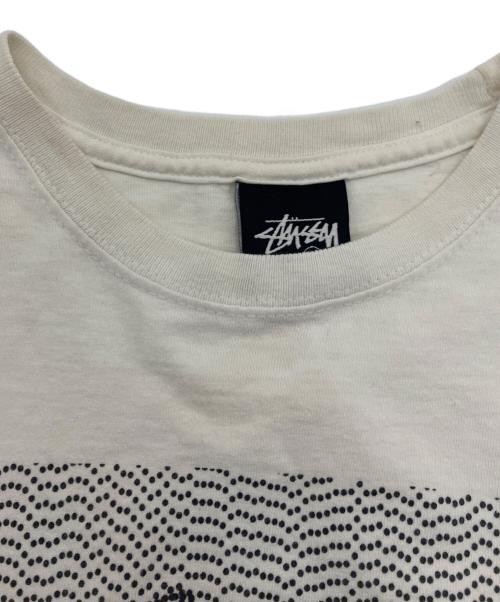 stussy（ステューシー）stussy (ステューシー) 恐竜グラフィックTシャツ ホワイト サイズ:Mの古着・服飾アイテム