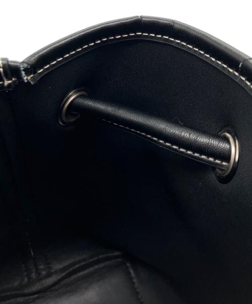 VASIC（ヴァジック）VASIC (ヴァジック) Harris Tweed (ハリスツイード) ポーチ付巾着ショルダーバッグ グリーン サイズ:下記参照の古着・服飾アイテム