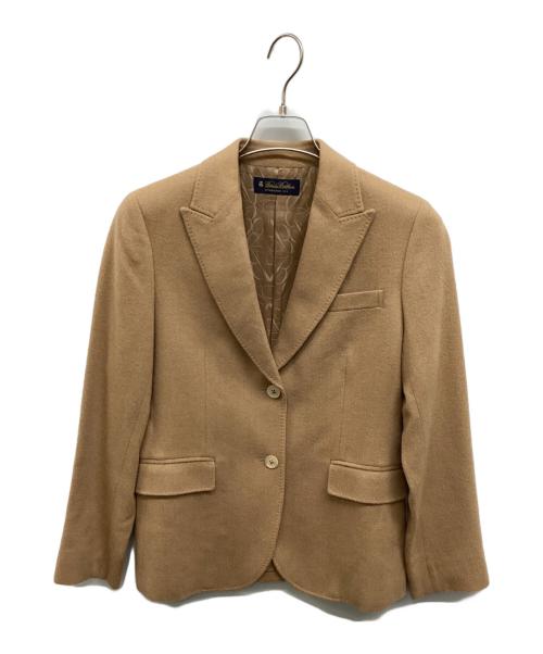 BROOKS BROTHERS（ブルックスブラザーズ）BROOKS BROTHERS (ブルックスブラザーズ) LORO PIANA (ロロピアーナ) キャメルテーラードジャケット ベージュ サイズ:2の古着・服飾アイテム