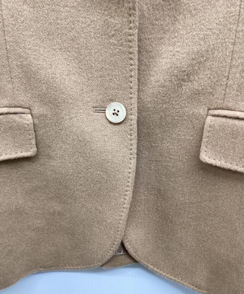 BROOKS BROTHERS（ブルックスブラザーズ）BROOKS BROTHERS (ブルックスブラザーズ) LORO PIANA (ロロピアーナ) キャメルテーラードジャケット ベージュ サイズ:2の古着・服飾アイテム
