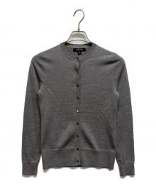 BROOKS BROTHERS（ブルックスブラザーズ）の古着「メリノウールカーディガン」｜グレー
