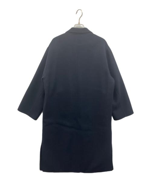 SLOBE IENA（スローブ イエナ）SLOBE IENA (スローブ イエナ) souple woolダブルフェイスチェスターコート ネイビー サイズ:38の古着・服飾アイテム