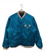 ）の古着「ポコちゃんの908 HAMAジャン」｜ブルー×ネイビー