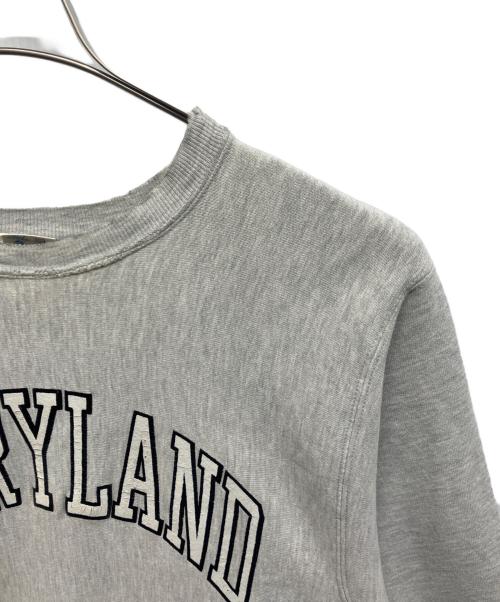 Champion REVERSE WEAVE（チャンピオン リバース ウィーブ）Champion REVERSE WEAVE (チャンピオン リバース ウィーブ) カレッジロゴスウェット グレー サイズ:Lの古着・服飾アイテム