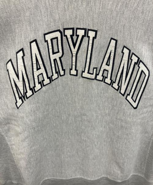 Champion REVERSE WEAVE（チャンピオン リバース ウィーブ）Champion REVERSE WEAVE (チャンピオン リバース ウィーブ) カレッジロゴスウェット グレー サイズ:Lの古着・服飾アイテム