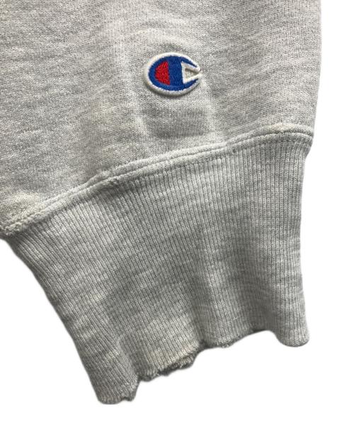Champion REVERSE WEAVE（チャンピオン リバース ウィーブ）Champion REVERSE WEAVE (チャンピオン リバース ウィーブ) カレッジロゴスウェット グレー サイズ:Lの古着・服飾アイテム