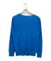 A.P.C. (アーペーセー) カシミア混Vネックニット ブルー サイズ:Ｍ：4000円