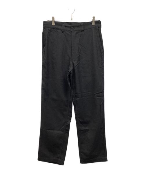 COMME des GARCONS HOMME（コムデギャルソン オム）COMME des GARCONS HOMME (コムデギャルソン オム) ウールワイドパンツ グレー サイズ:Sの古着・服飾アイテム