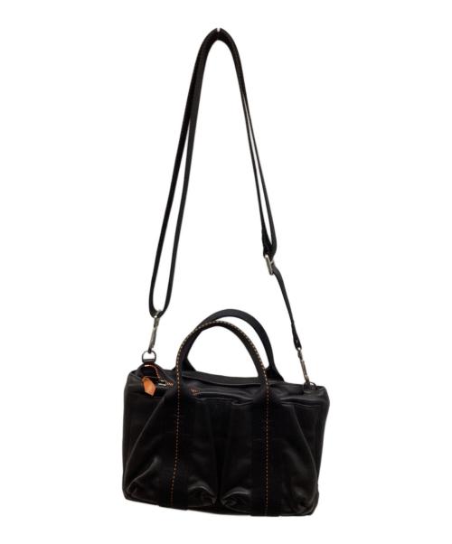 HERMES（エルメス）HERMES (エルメス) キャラバンホリゾンタルPM2AYバッグ ブラック サイズ:下記参照の古着・服飾アイテム