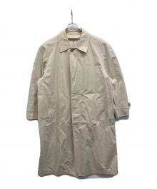 COMME des GARCONS HOMME DEUX（コムデギャルソン オム ドゥ）の古着「コットンステンカラーコート」｜ベージュ