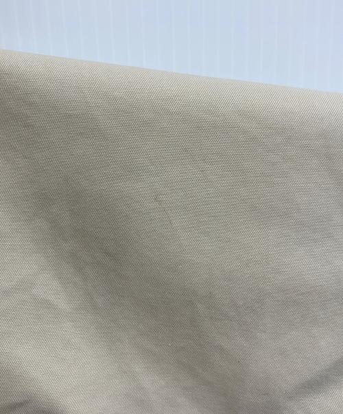 COMME des GARCONS HOMME DEUX（コムデギャルソン オム ドゥ）COMME des GARCONS HOMME DEUX (コムデギャルソン オム ドゥ) コットンステンカラーコート ベージュ サイズ:Mの古着・服飾アイテム