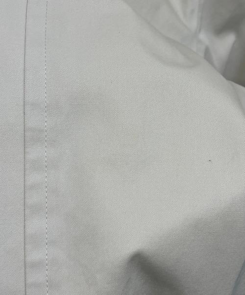 COMME des GARCONS HOMME DEUX（コムデギャルソン オム ドゥ）COMME des GARCONS HOMME DEUX (コムデギャルソン オム ドゥ) コットンステンカラーコート ベージュ サイズ:Mの古着・服飾アイテム