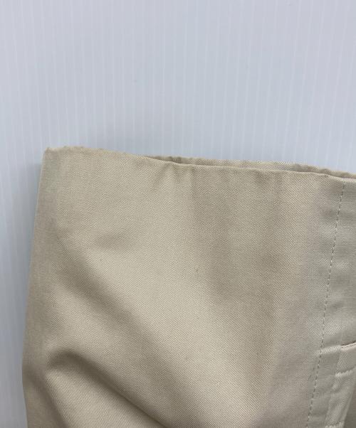 COMME des GARCONS HOMME DEUX（コムデギャルソン オム ドゥ）COMME des GARCONS HOMME DEUX (コムデギャルソン オム ドゥ) コットンステンカラーコート ベージュ サイズ:Mの古着・服飾アイテム