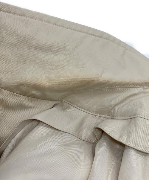 COMME des GARCONS HOMME DEUX（コムデギャルソン オム ドゥ）COMME des GARCONS HOMME DEUX (コムデギャルソン オム ドゥ) コットンステンカラーコート ベージュ サイズ:Mの古着・服飾アイテム