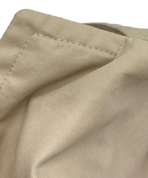 COMME des GARCONS HOMME DEUX（コムデギャルソン オム ドゥ）COMME des GARCONS HOMME DEUX (コムデギャルソン オム ドゥ) コットンステンカラーコート ベージュ サイズ:Mの古着・服飾アイテム