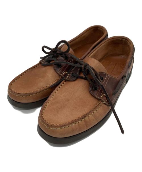 PARABOOT（パラブーツ）PARABOOT (パラブーツ) デッキシューズ ブラウン サイズ:不明の古着・服飾アイテム