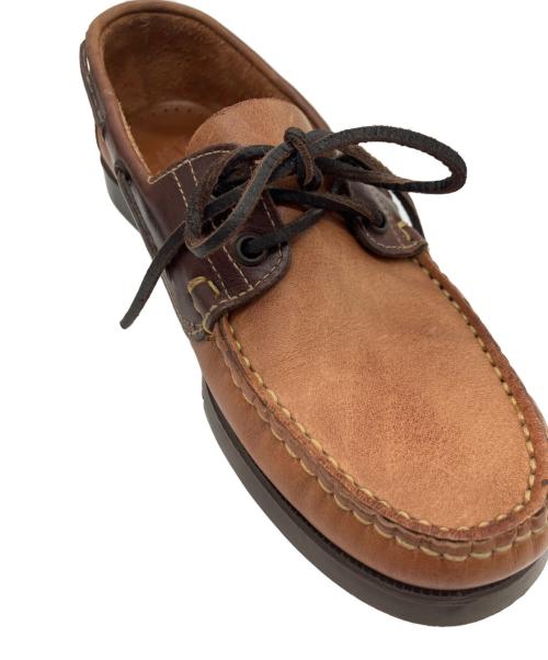 PARABOOT（パラブーツ）PARABOOT (パラブーツ) デッキシューズ ブラウン サイズ:不明の古着・服飾アイテム