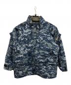 U'S NAVYアメリカ海軍）の古着「ECWCS NWU GEN2 LEVEL6 GORE-TEX PARKA ゴアテックス マウンテンパーカー デジカモ」｜ネイビー