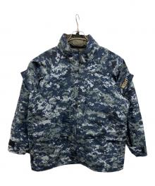 U'S NAVY（ユーエスネイビー）の古着「ECWCS NWU GEN2 LEVEL6 GORE-TEX PARKA ゴアテックス マウンテンパーカー デジカモ」｜ネイビー