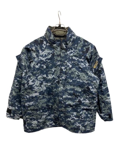 U'S NAVY（アメリカ海軍）U'S NAVY (アメリカ海軍) ECWCS NWU GEN2 LEVEL6 GORE-TEX PARKA ゴアテックス マウンテンパーカー デジカモ ネイビー サイズ:L/Sの古着・服飾アイテム