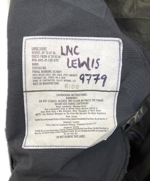 U'S NAVY（アメリカ海軍）U'S NAVY (アメリカ海軍) ECWCS NWU GEN2 LEVEL6 GORE-TEX PARKA ゴアテックス マウンテンパーカー デジカモ ネイビー サイズ:L/Sの古着・服飾アイテム