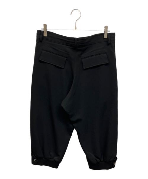 Y's（ワイズ）Y's (ワイズ) クロップドパンツ ブラック サイズ:3の古着・服飾アイテム