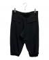 Y's (ワイズ) クロップドパンツ ブラック サイズ:3：13000円