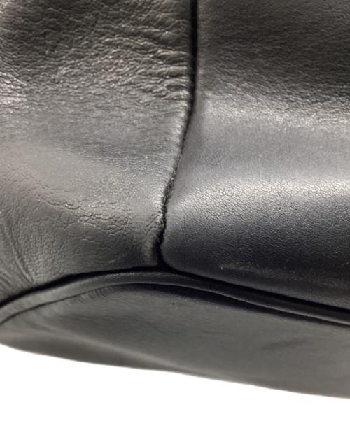 y's company limited（ワイズカンパニーリミテッド）Y's company limited (ワイズカンパニーリミテッド) レザートートバッグ ブラックの古着・服飾アイテム