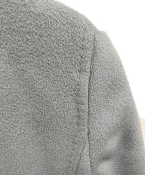 MaxMara（マックスマーラ）MaxMara (マックスマーラ) キャメル100％ マニュエラアイコンコート ブルー サイズ:34の古着・服飾アイテム