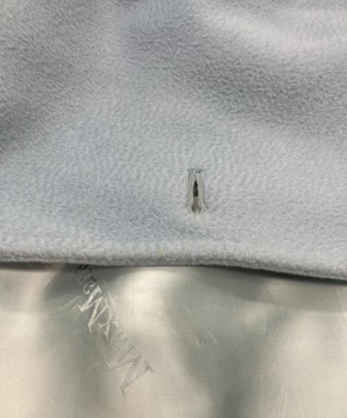 MaxMara（マックスマーラ）MaxMara (マックスマーラ) キャメル100％ マニュエラアイコンコート ブルー サイズ:34の古着・服飾アイテム